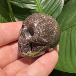 Drageblods jaspis skull