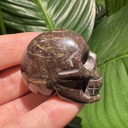 Drageblods jaspis skull