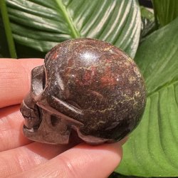 Drageblods jaspis skull