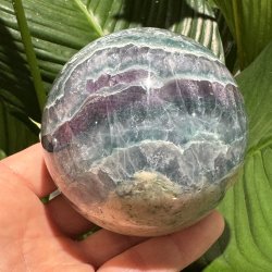 Regnbue fluorit kugle 86mm