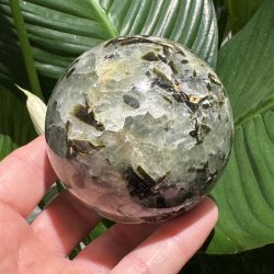Prehnit kugle 78mm