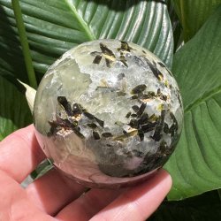 Prehnit kugle 78mm