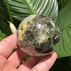 Prehnit kugle 65mm
