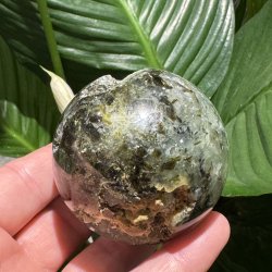 Prehnit kugle 65mm