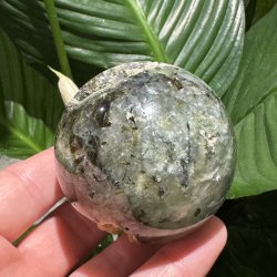 Prehnit kugle 65mm