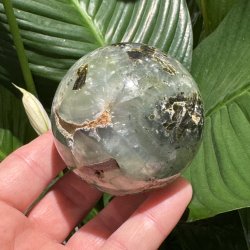 Prehnit kugle 68mm