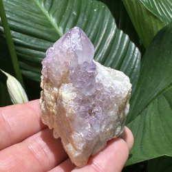 Spirit ametyst med citrin