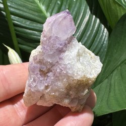 Spirit ametyst med citrin