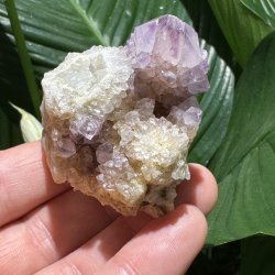 Spirit ametyst med citrin