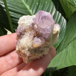 Spirit ametyst med citrin