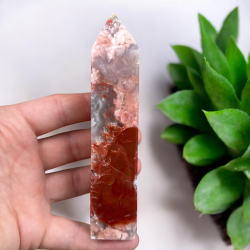 Cotton candy agat t�rn 138mm