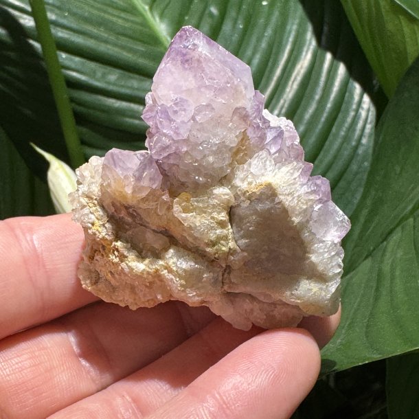 Spirit ametyst med citrin