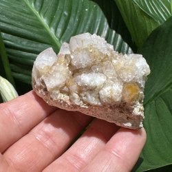 Spirit kvarts med citrin