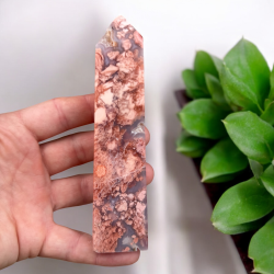 Cotton candy agat t�rn 140mm