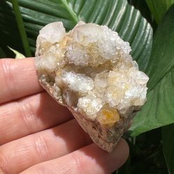 Spirit kvarts med citrin