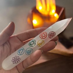 Selenit healer stav chakra