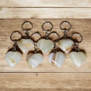 Stribet onyx hjerte nglering