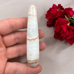 Caribisk calcit healerstav