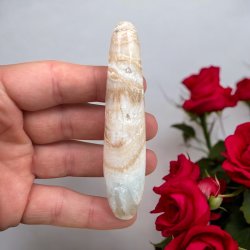 Caribisk calcit healerstav