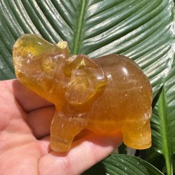 Fluorit elefant 67mm