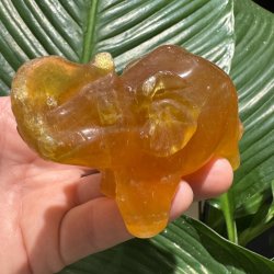 Fluorit elefant 67mm
