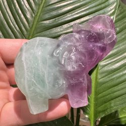 Fluorit elefant 68 mm