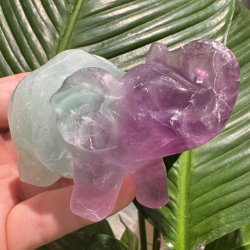 Fluorit elefant 68 mm