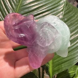 Fluorit elefant 68 mm