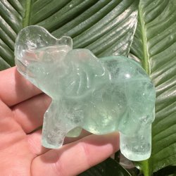 Fluorit elefant 66mm
