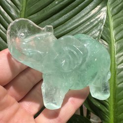 Fluorit elefant 66mm