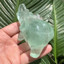 Fluorit elefant 66mm