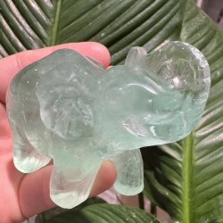 Fluorit elefant 66mm
