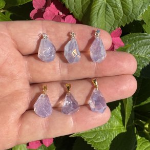 Lavender moon kvarts vedhng