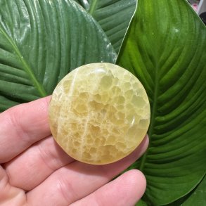 Lemon calcit flad jumbo