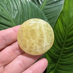Lemon calcit flad jumbo