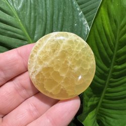 Lemon calcit flad jumbo