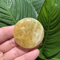 Lemon calcit flad jumbo