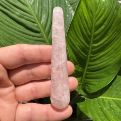 Rosenkvarts healer/massage stav