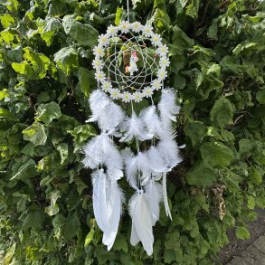 Dr�mmefanger hvid med unicorn