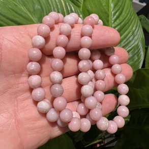 Pink opal armb�nd 8mm