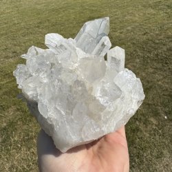 Bjergkrystal klynge fra Brasilien