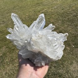 Bjergkrystal klynge fra Brasilien