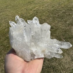 Bjergkrystal klynge fra Brasilien