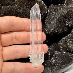 Lemurie krystal 91mm AAA+