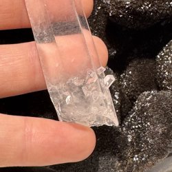 Lemurie krystal 91mm AAA+