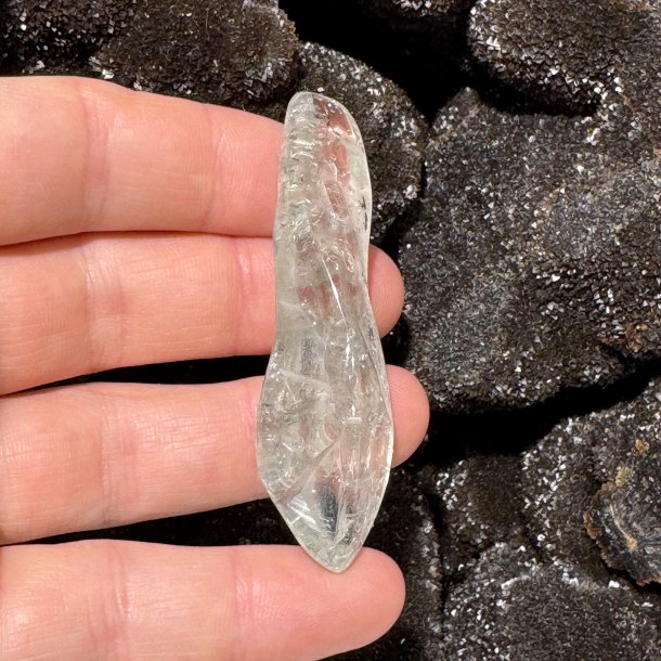 Prasiolit krystal 72mm