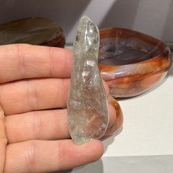 Prasiolit krystal 78mm