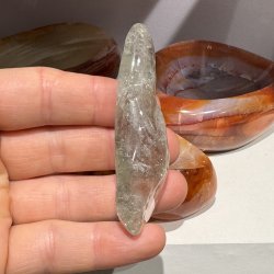 Prasiolit krystal 78mm