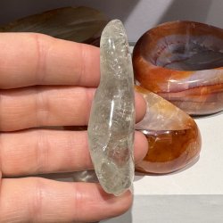 Prasiolit krystal 78mm