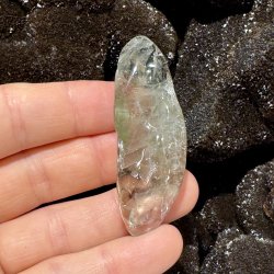 Prasiolit krystal 66mm